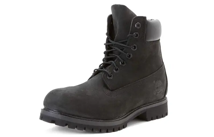 Timberland Abrasion Resistant Cushioning Urban Techwear Short Outdoor Boots Men's Black