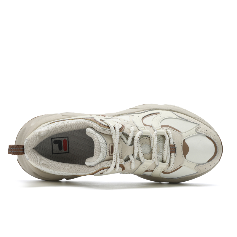 FILA MARS 3 Slip Resistant Low top Running Shoes Men’s Beige Brown