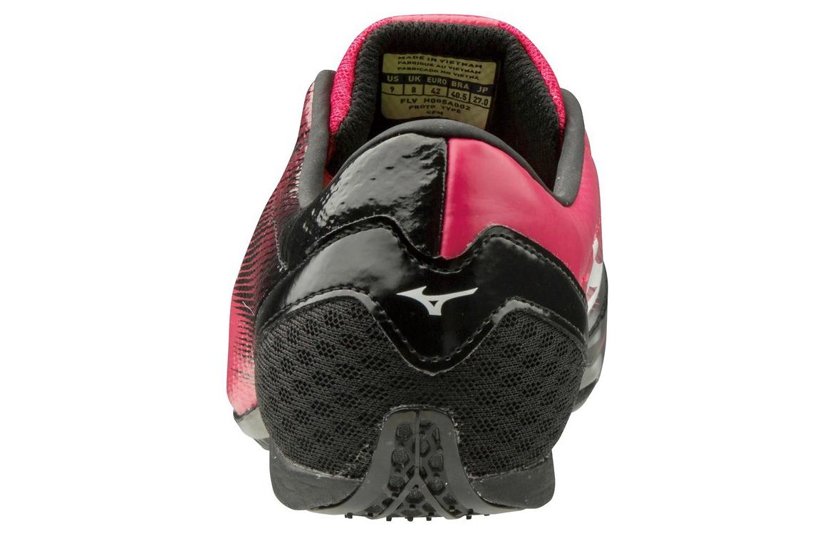 Mizuno Cushioning Abrasion Resistant Cushioning, Wear Resistant Low top Running Shoes Unisex Red Black