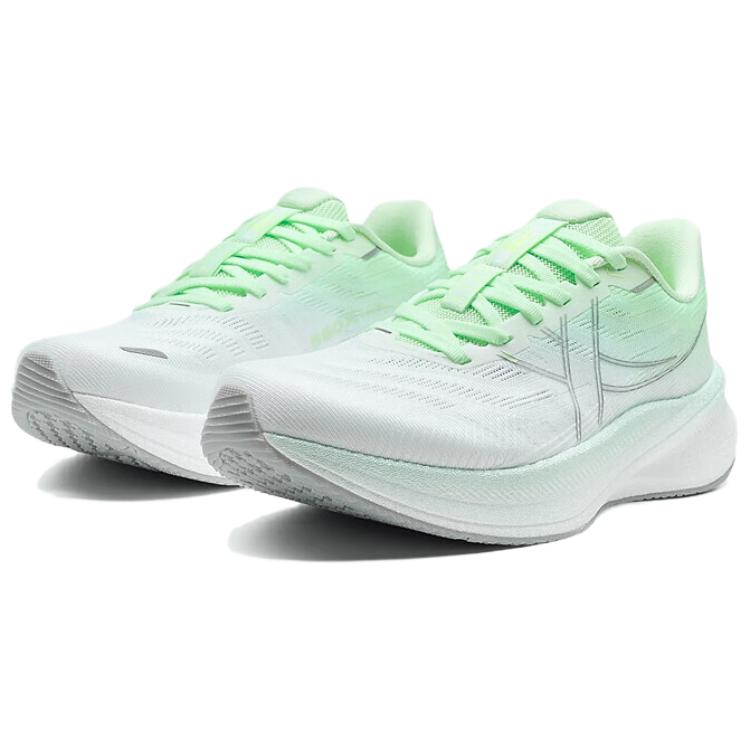XTEP Coverage Slip Resistant Low top Casual Running Shoes Women’s White Green