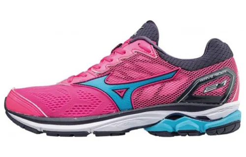 Mizuno Rider 21 Textile, Synthetic Leather Cushioning Slip Resistant Abrasion Resistant Low top Running Shoes Women's