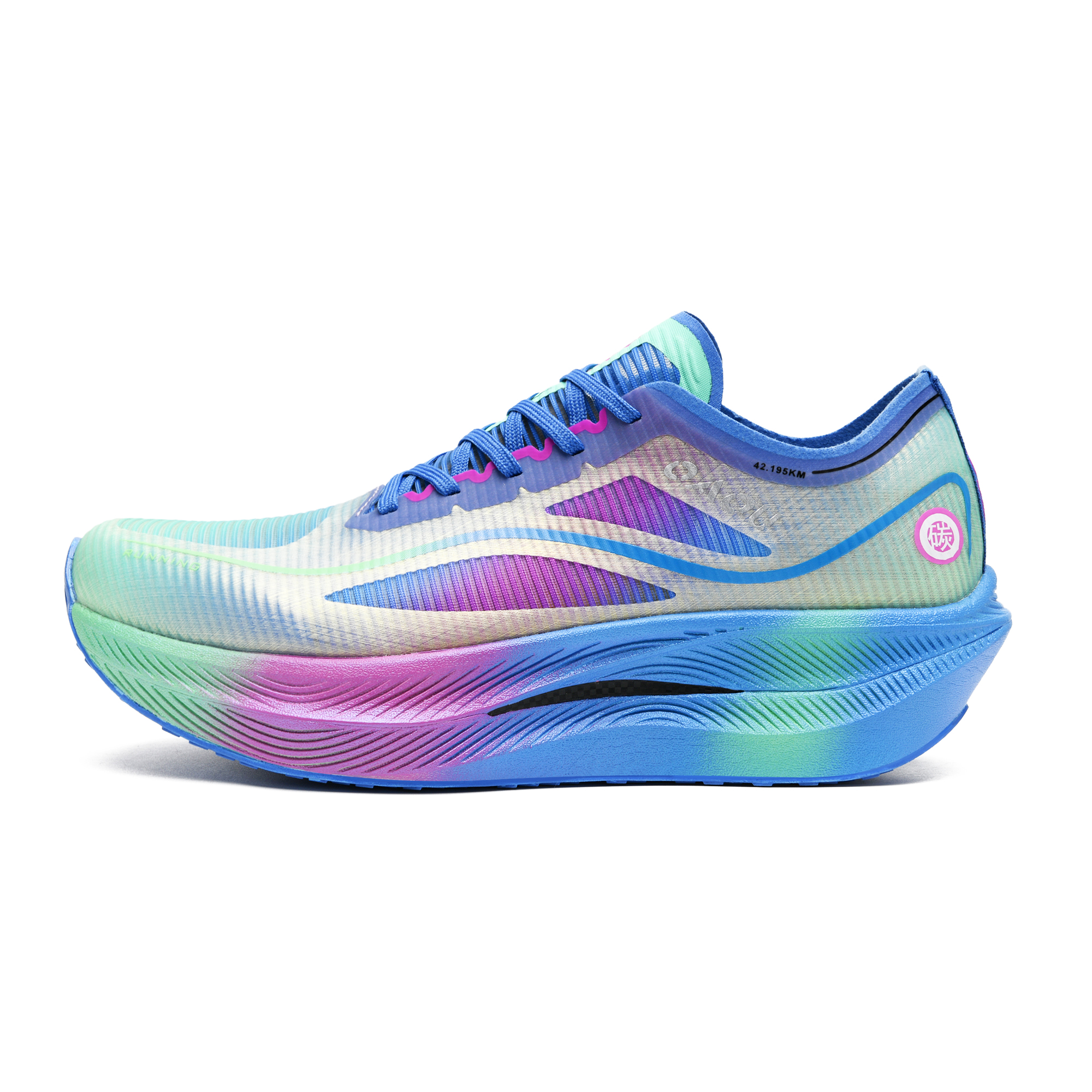 OAOU Somersault Cloud 3.0pro supercritical full-length nylon plate, professional marathon racing, track and field training for middle school physical examination, high wear and durability, high rebound propulsion, running shoes, same style for men and women, Aurora Phantom