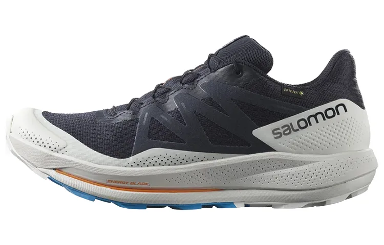 SALOMON Pulsar Trail Gore Tex Textile, Leather Slip Resistant, Abrasion Resistant, Breathable Low top Outdoor Shoes