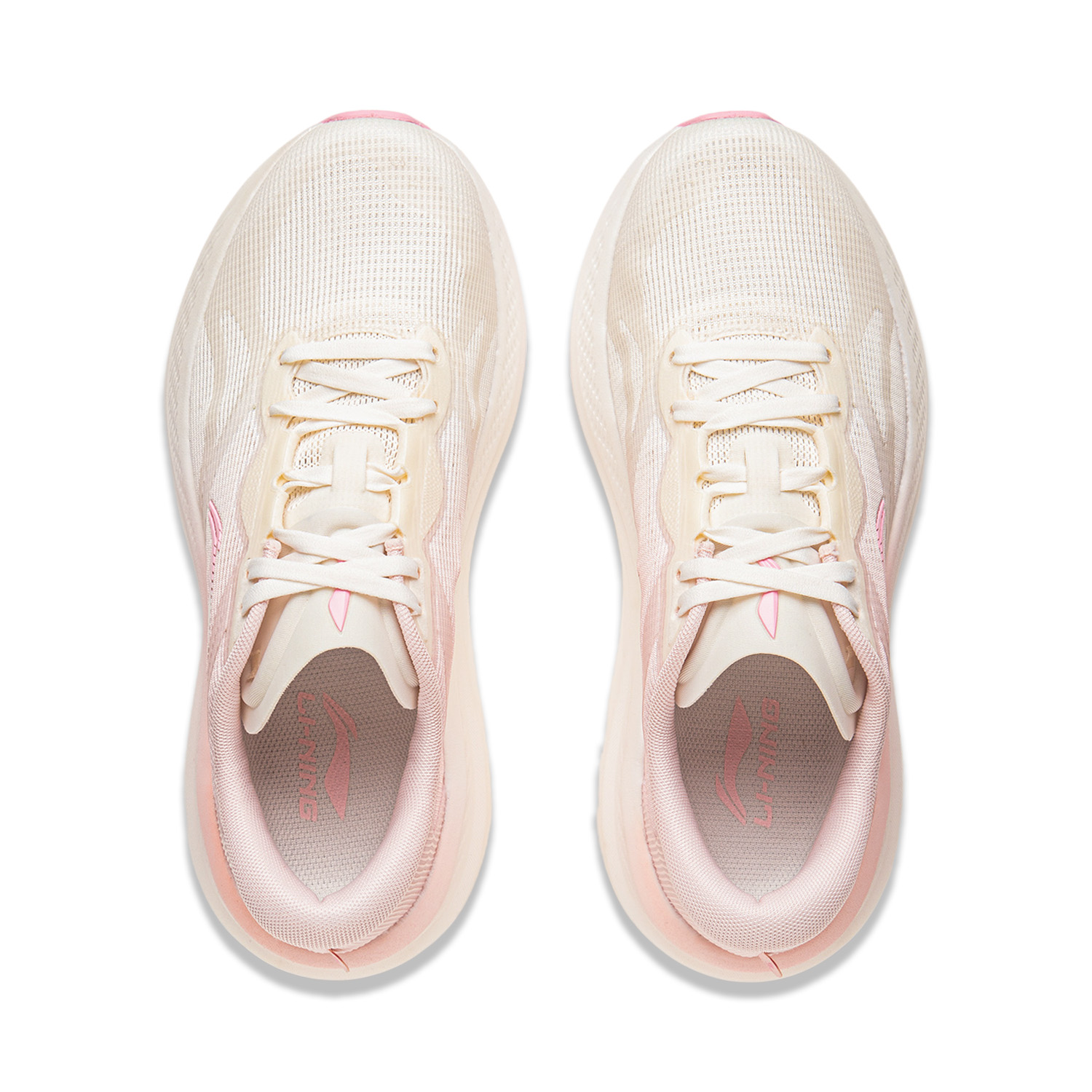 Li Ning Leisurely Slip Resistant, Abrasion Resistant, Breathable, Height Increasing Low top Running Shoes Women’s