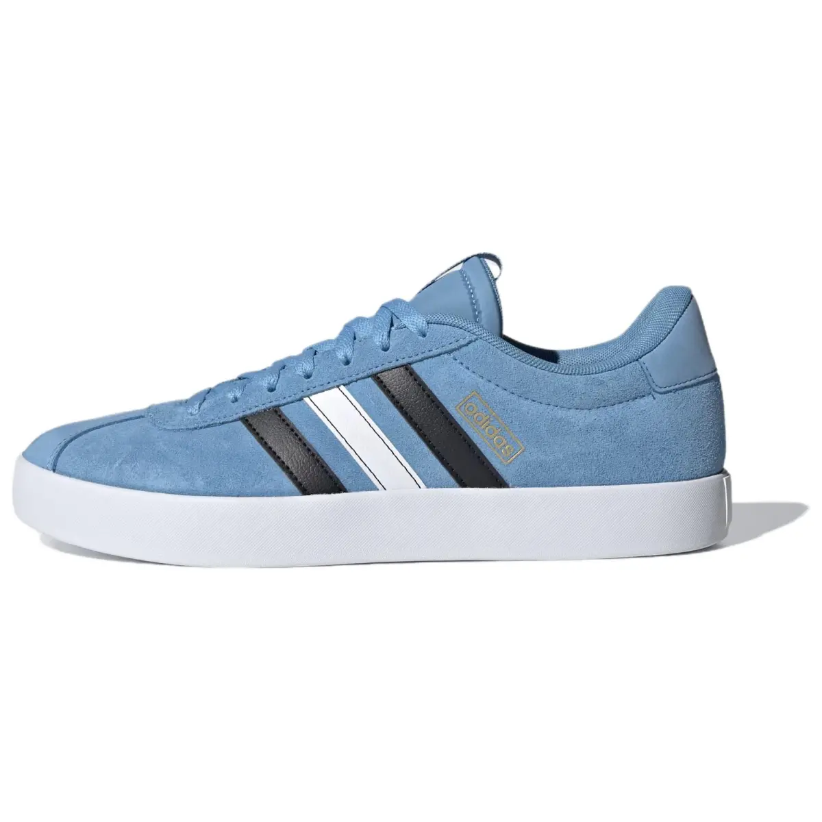 Adidas VL COURT 3.0 Comfortable Low top Skateboard Shoes Unisex Blue White Black