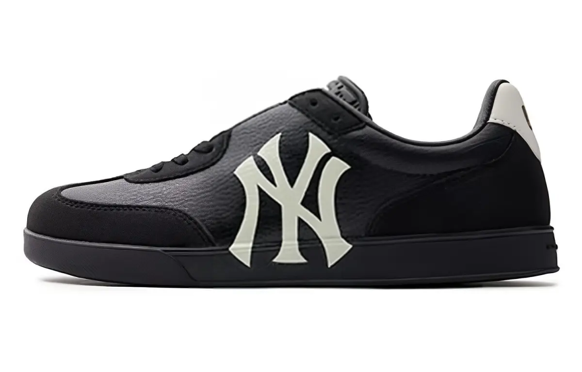 MLB Squeeze Cushioning Abrasion Resistant Low top German Army Trainers Unisex Black