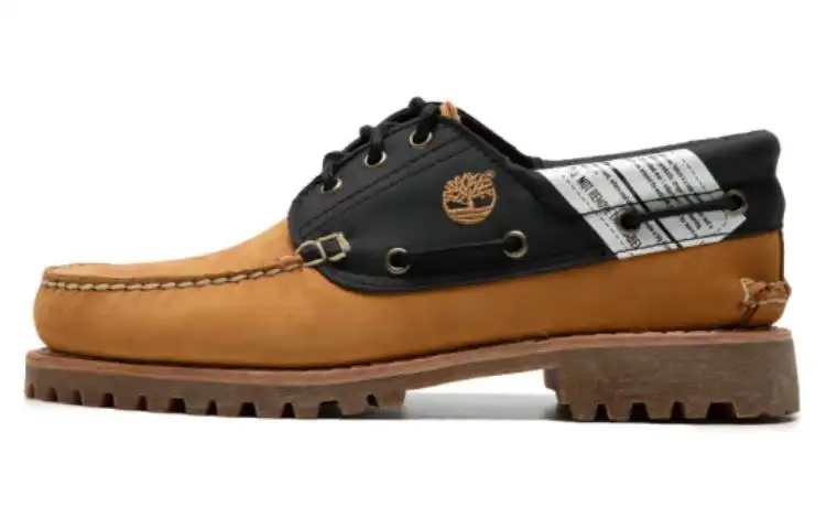 Timberland Cow Leather Casual Shoes Men's Yellow