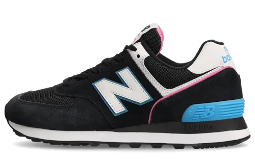 574 Wmns New Balance 'Black Vibrant Sky Pink' Women's