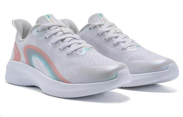 QIAODAN Cushioning Low top Running Shoes Women’s White Pink