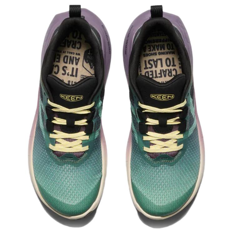 Keen 450 DIRT Slip Resistant Abrasion Resistant Low top Running Shoes Women’s Black Green