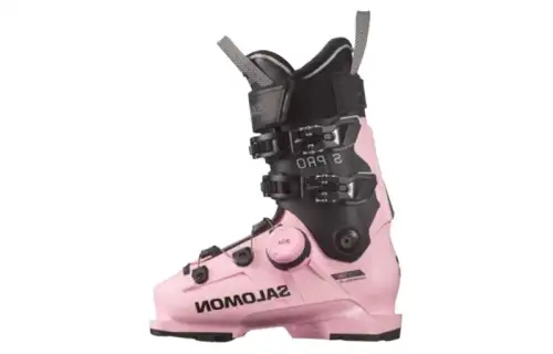 SALOMON Bamba 2 Thermal Abrasion Resistant Knee High Outdoor Boots Women's Black Pink
