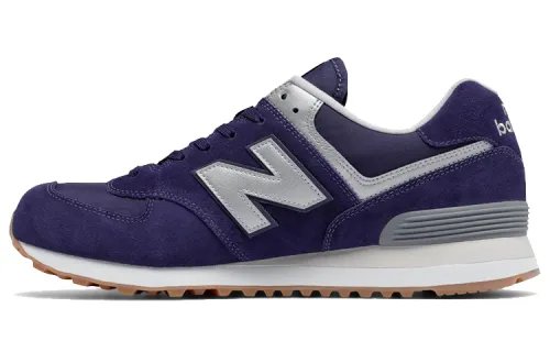New Balance NB 574 Comfortable Low top Running Shoes Men's Blue Purple