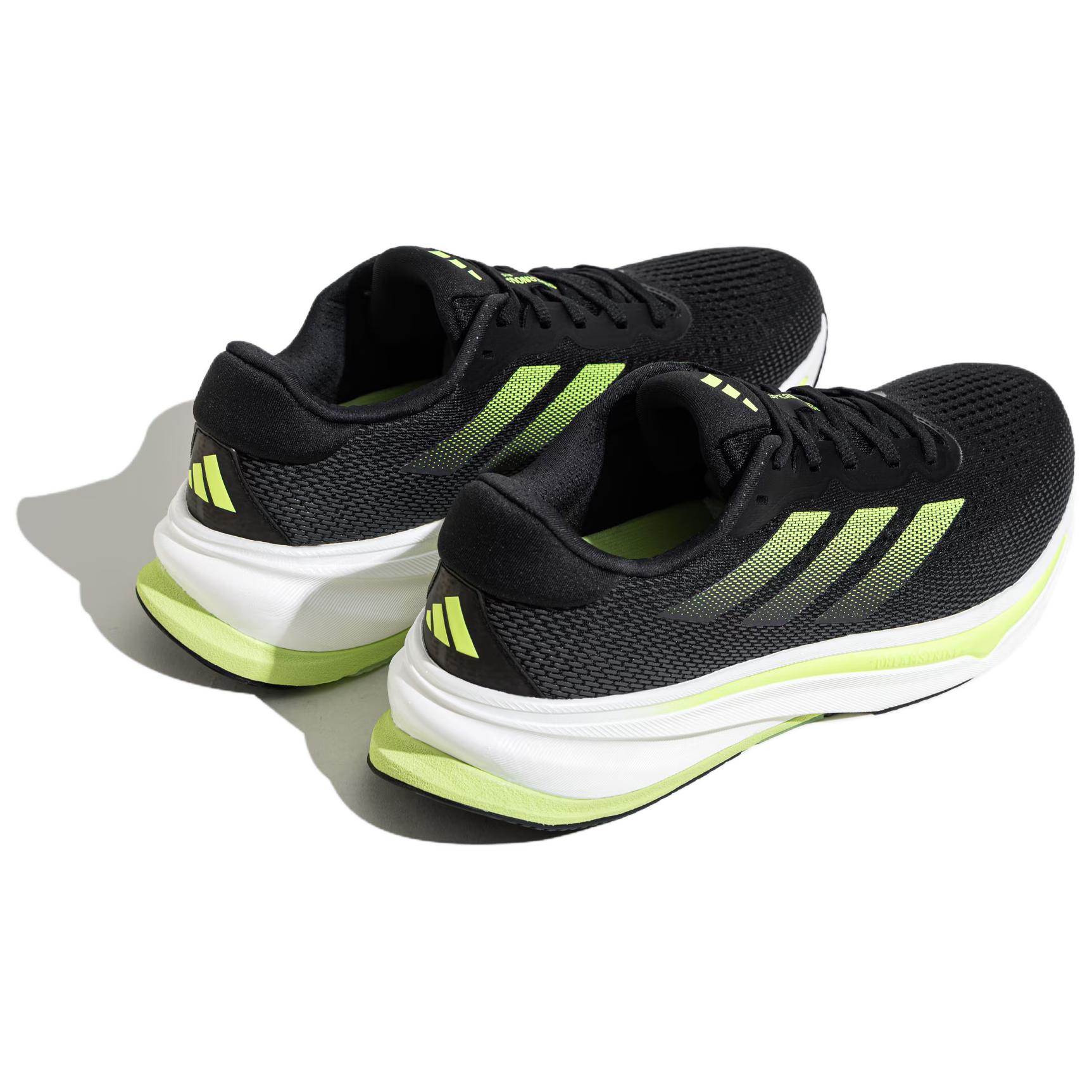 Adidas SUPERNOVA RISE Soft And Comfortable Rebound Low top Running Shoes Men’s Black