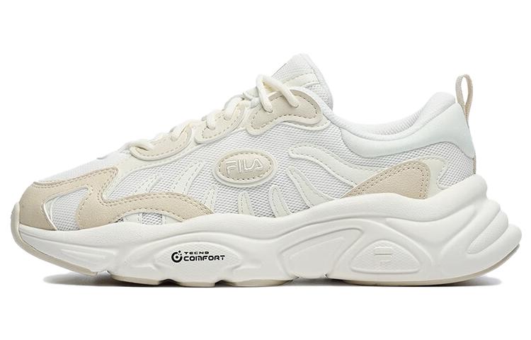FILA Keppler Abrasion Resistant Low top Running Shoes Women's Ecru