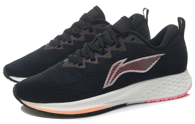 LINING Dark Horse 4 ‘Black Neon Soft Orange’ Women’s