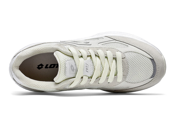 LOTTO Hoshino Low top Running Shoes Women’s White Rice Gray