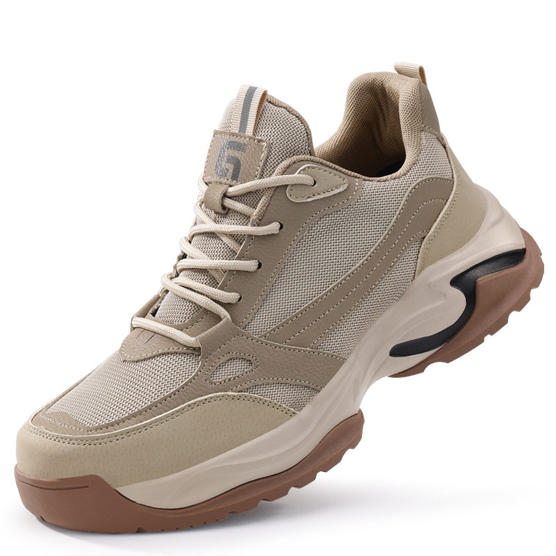 LANOUDUN Cushioning Breathable Support Low top Outdoor Shoes Men’s Khaki