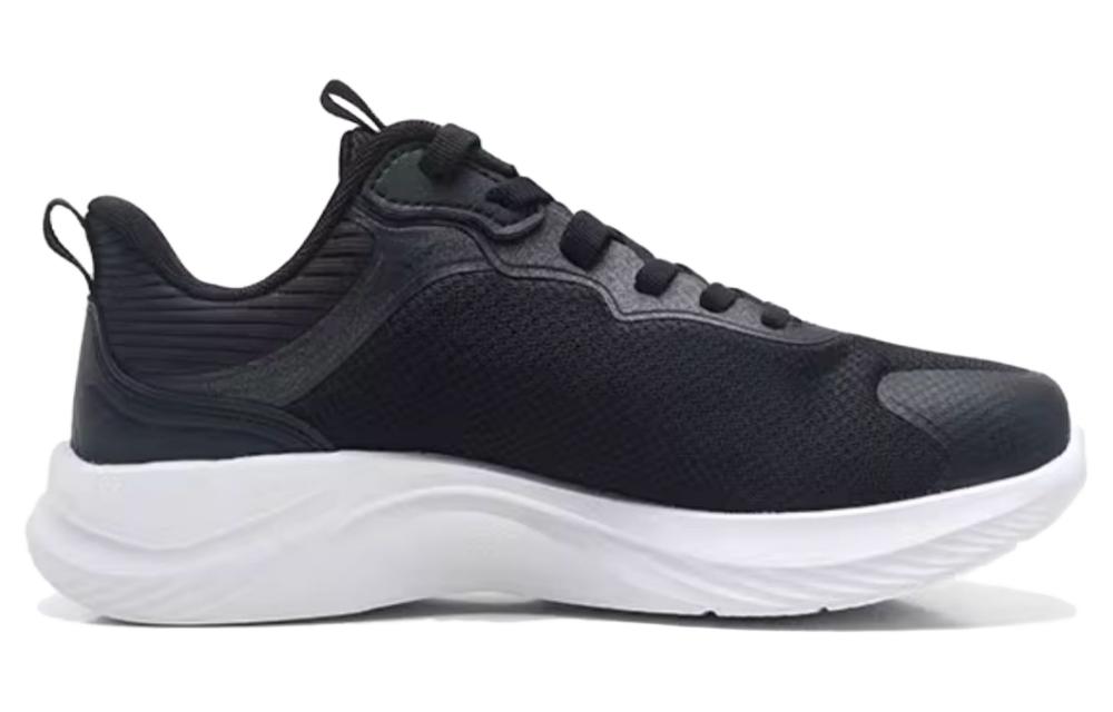QIAODAN Mesh Wear resistant And Lightweight Low top Running Shoes Men’s Black