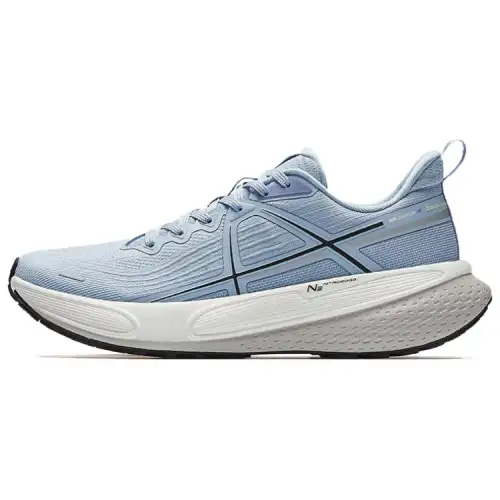 Anta Slip Resistant Abrasion Resistant Low top Trail Running Shoes Unisex Blue