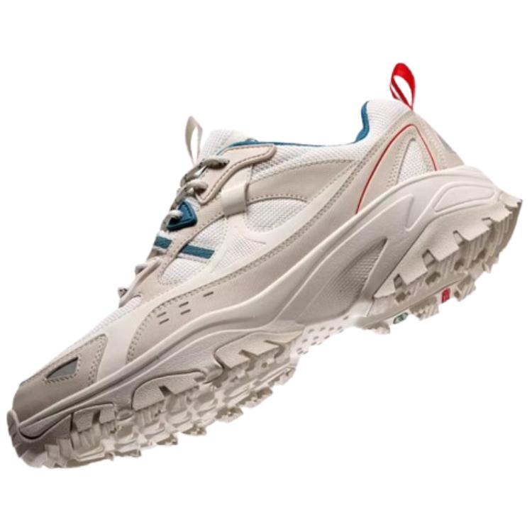 TOREAD Cushioning, Wear Resistant Mid top Outdoor Shoes Men’s Ecru/Beige
