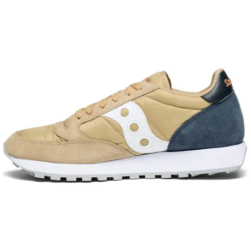 Saucony Comfortable Slip Resistant Low top Shoes/Athletic Shoes/Running Shoes Men's Yellow Blue