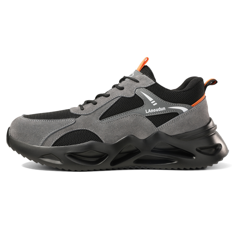 LANOUDUN Lightweight Rebound Low top Outdoor Shoes Unisex Gray