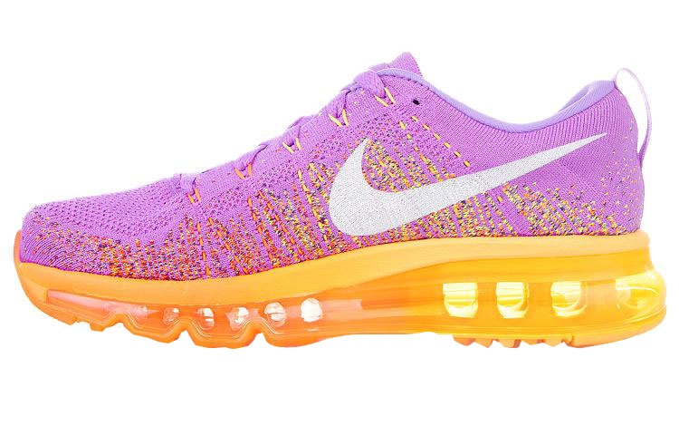 Nike Flyknit Max Atomic Purple Total Orange Women’s