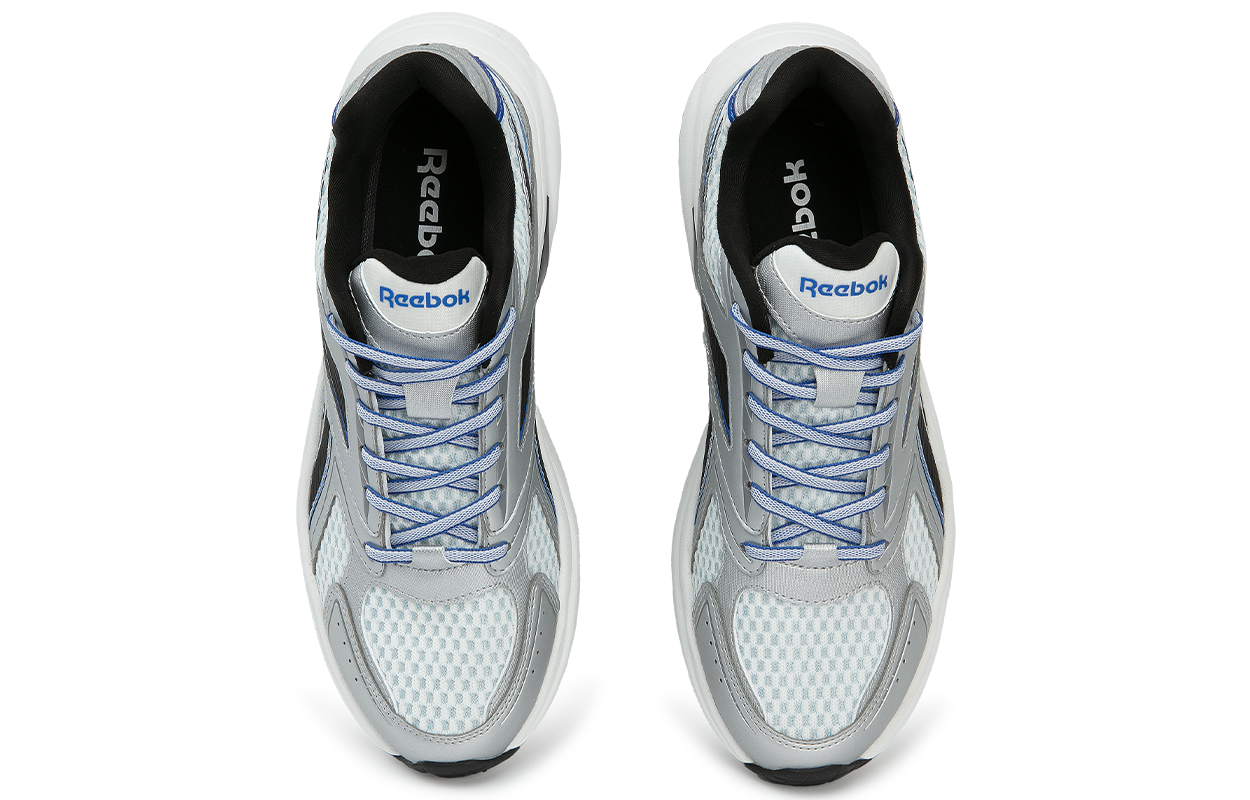 Reebok Low top Running Shoes Unisex Silver Blue Black