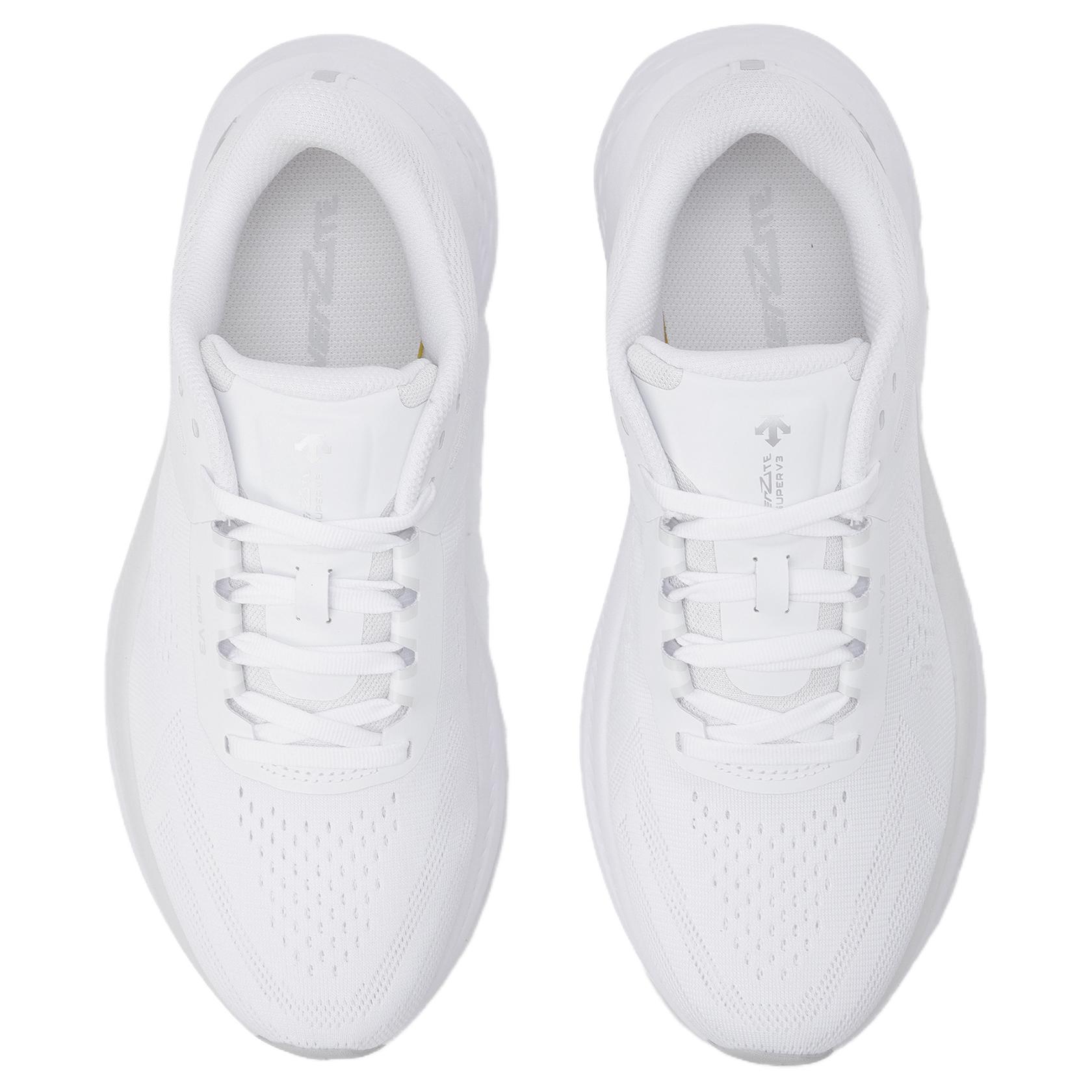 DESCENTE RUNNING Comfortable And Lightweight Running Shoes Unisex White