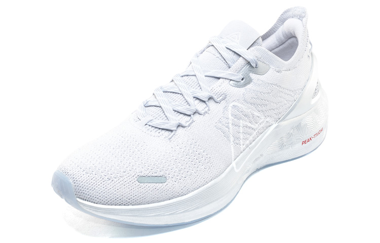 PEAK Cushioning Slip Resistant Abrasion Resistant Low top Running Shoes Men’s Gray