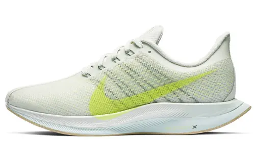 Nike Pegasus 35 Turbo Pegasus 35 professional sports mesh fabric shock-absorbing non-slip wear-resistant low-top running shoes women's light yellow