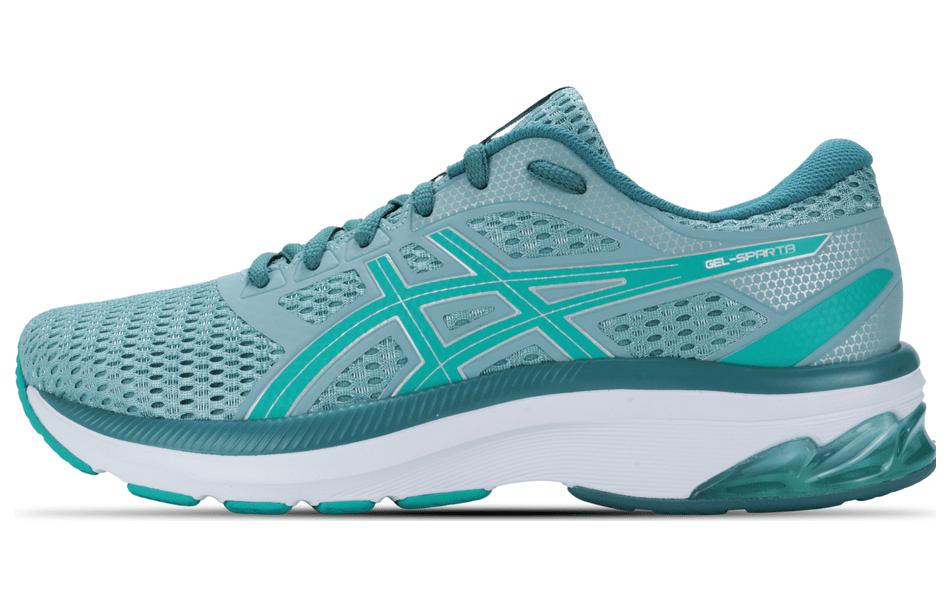 Asics Gel Sparta Comfortable Abrasion Resistant Breathable Low top Running Shoes Women's Green