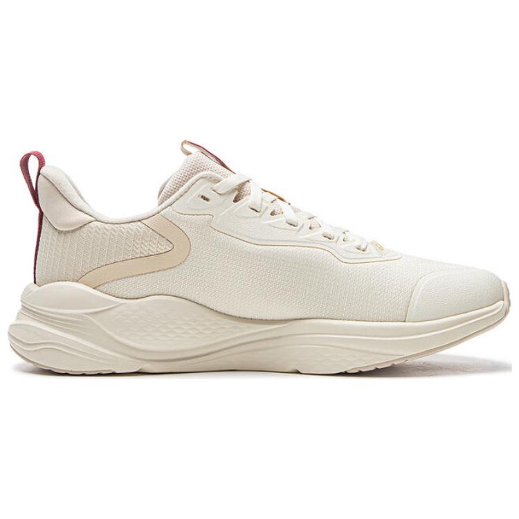 Li Ning Liuyun Cushioning, Wear Resistant Low top Running Shoes Women’s Beige