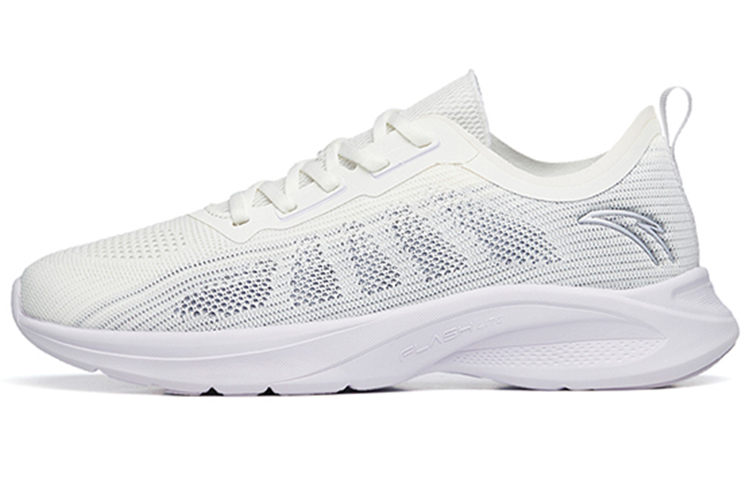 Anta Hydrogen Run III Breathable Low top Running Shoes Women's White Purple