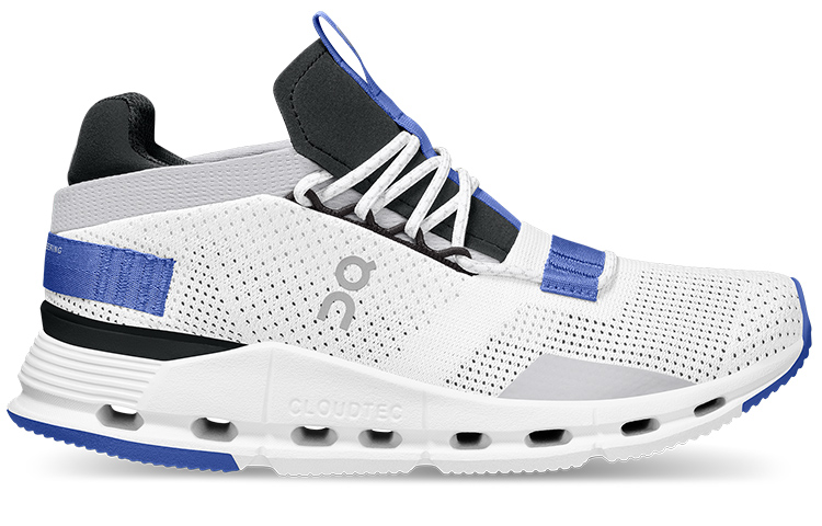 On Running Cloudnova White Cobalt Blue Women’s