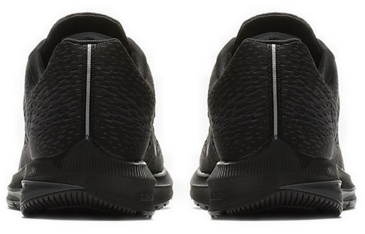 Мужские кроссовки Nike Zoom Winflo 5 (черные) — Чёрный — фото 5