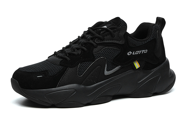 LOTTO Slip Resistant Abrasion Resistant Low top Running Shoes Women’s Black