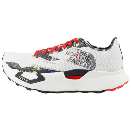 THE NORTH FACE VECTIV Pro 3 Mesh Low top Trail Running Shoes Unisex Snow Peak White