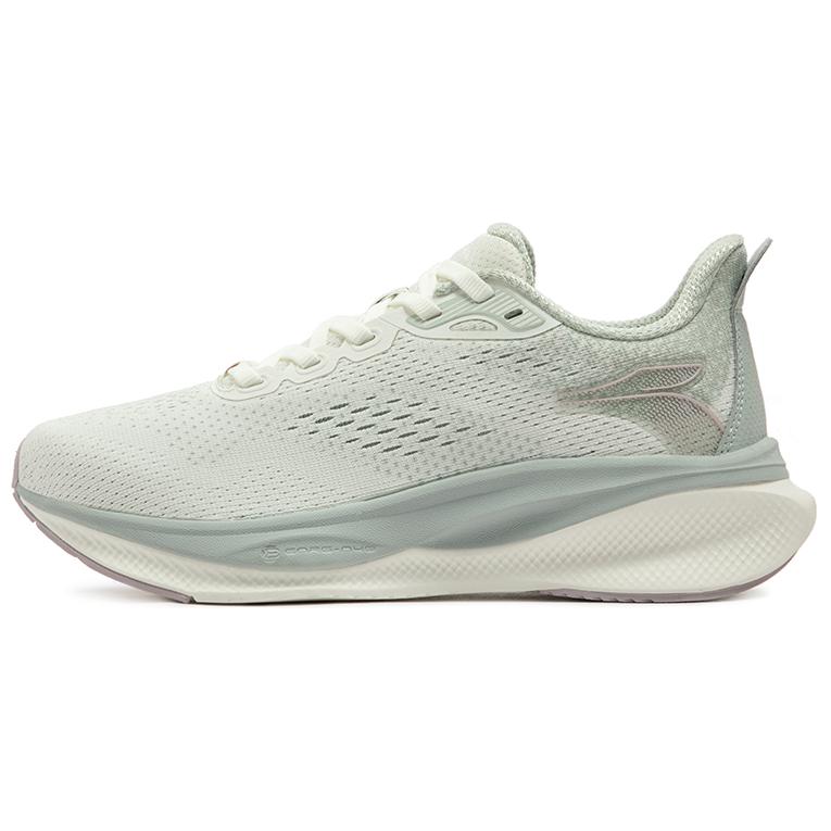 361° Slip Resistant And Abrasion Resistant Coverage Low top Sprint Running Shoes Women’s Gray Green