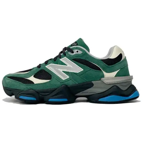 New Balance NB 9060 Cushioning, Wear Resistant Low top Casual Running Shoes Unisex Green