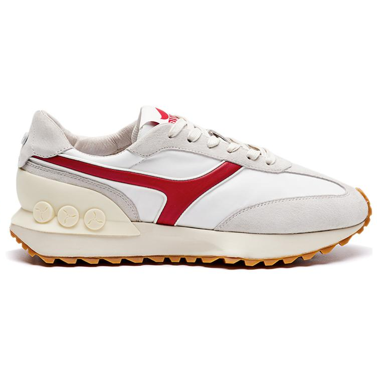 LI NING 1990 Classic Collection Cushioning, Wear Resistant Low top Running Shoes Men’s Red White