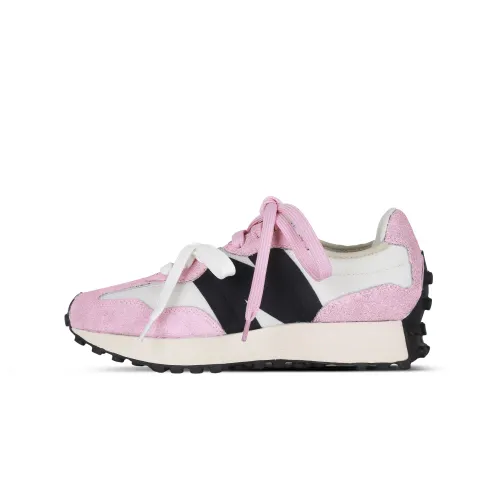 New Balance NB 327 Cushioning Abrasion Resistant Cushioning, Wear Resistant Low top Running Shoes Unisex Pink