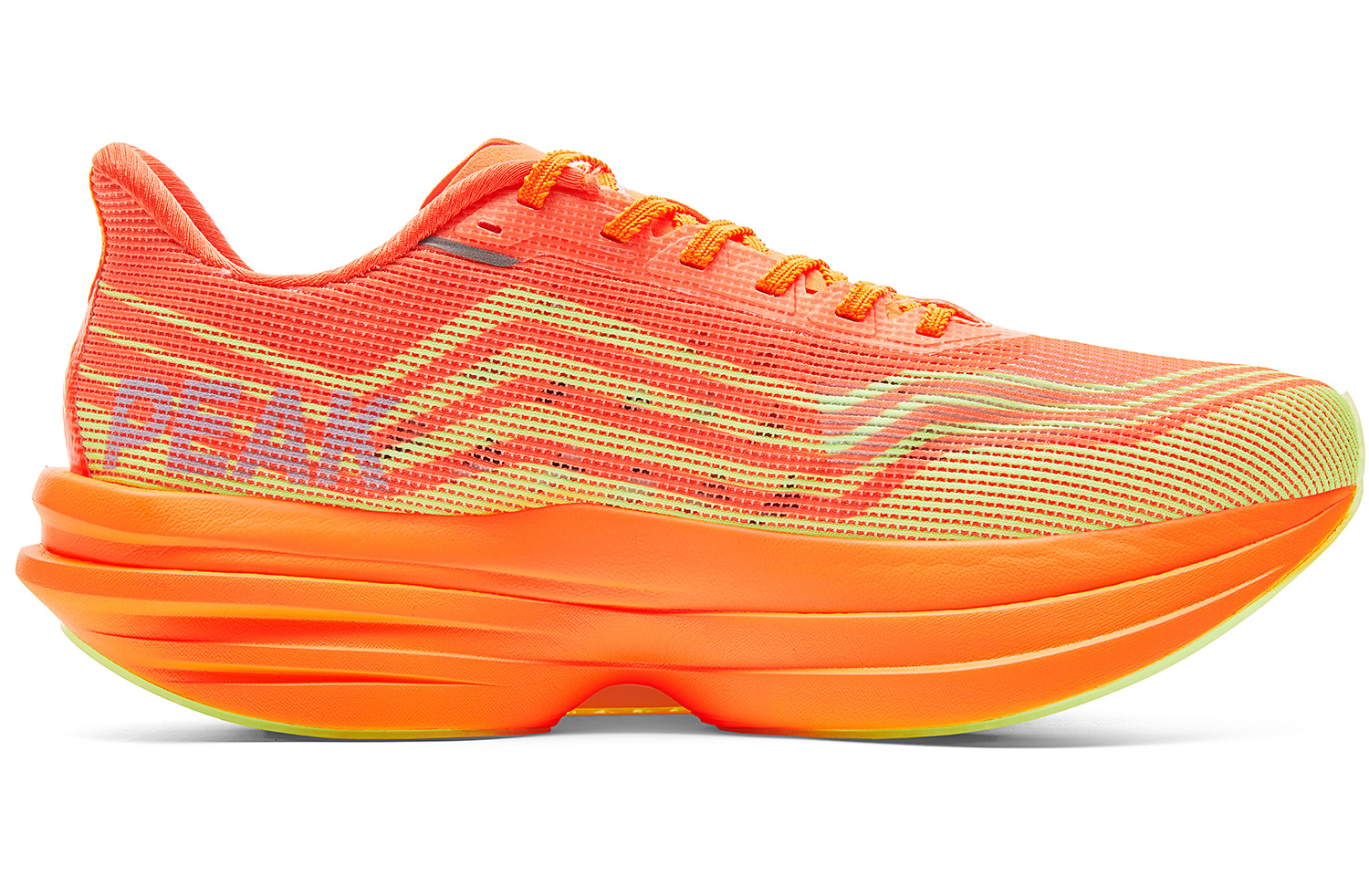 PEAK Cushioning Rebound Abrasion Resistant Slip Resistant Low top Running Shoes Men’s Fluorescent Orange
