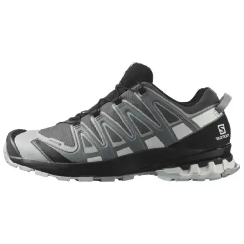 SALOMON XA Pro 3D V8 Slip Resistant Low top Outdoor Shoes Men's Black Gray