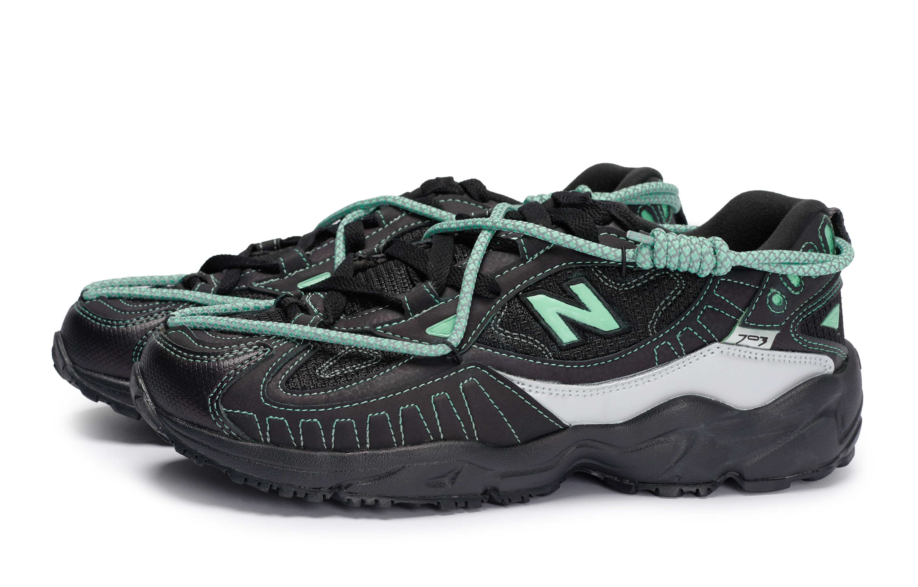 New Balance NB 703 Moisture Wicking And Breathable Low top Outdoor Shoes Women’s Black Green
