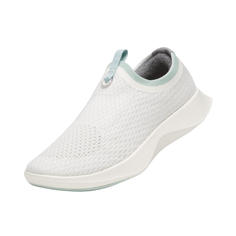 Allbirds Tree Dasher Relay Comfortable Round Toe Low top Running Shoes Women’s Satin White