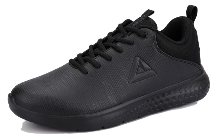 PEAK Cushioning Slip Resistant Abrasion Resistant Low top Running Shoes Men’s Black