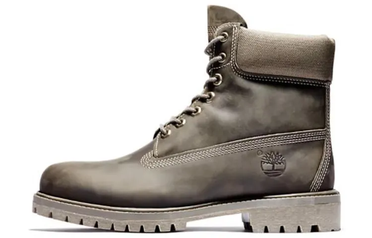 Timberland PREMIUM 6 Inch Cushioning Height Increasing Short Outdoor Boots Men's Gray