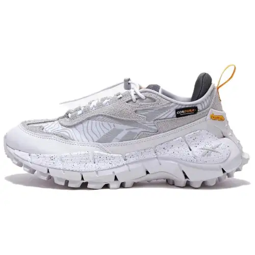 Reebok Wear resistant And Lightweight Low top Casual Running Shoes Men's Gray