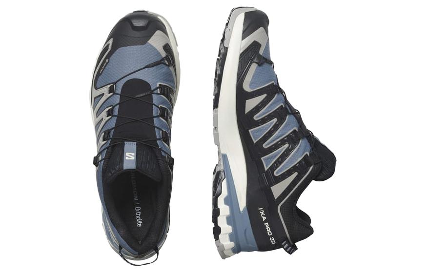SALOMON Xa Pro 3D V9 Gore Tex Flint Stone Black Ghost Grey
